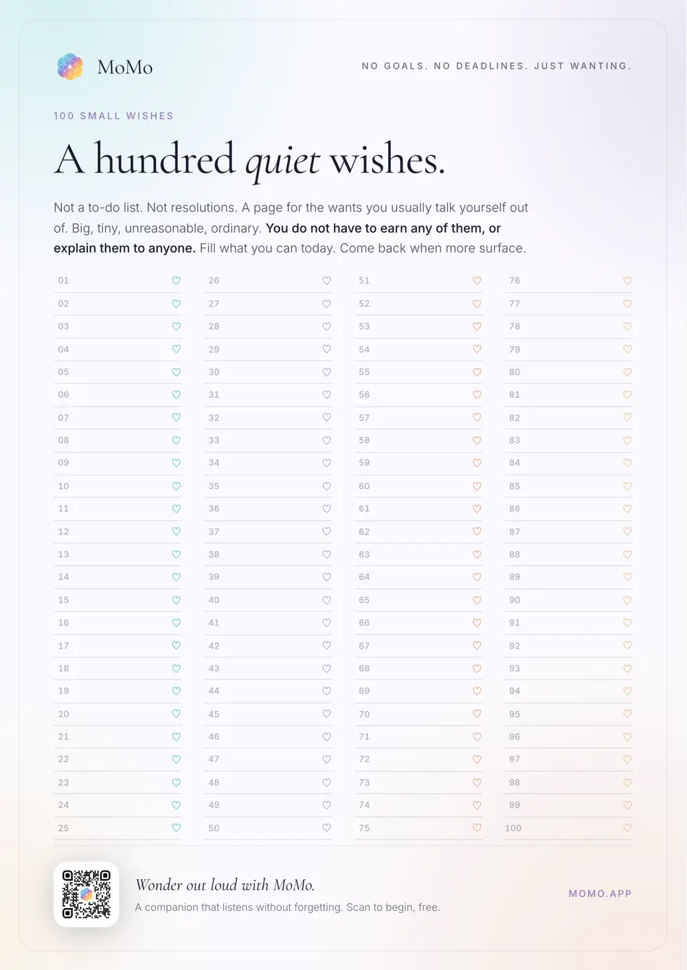 Preview of 100 Small Wishes
